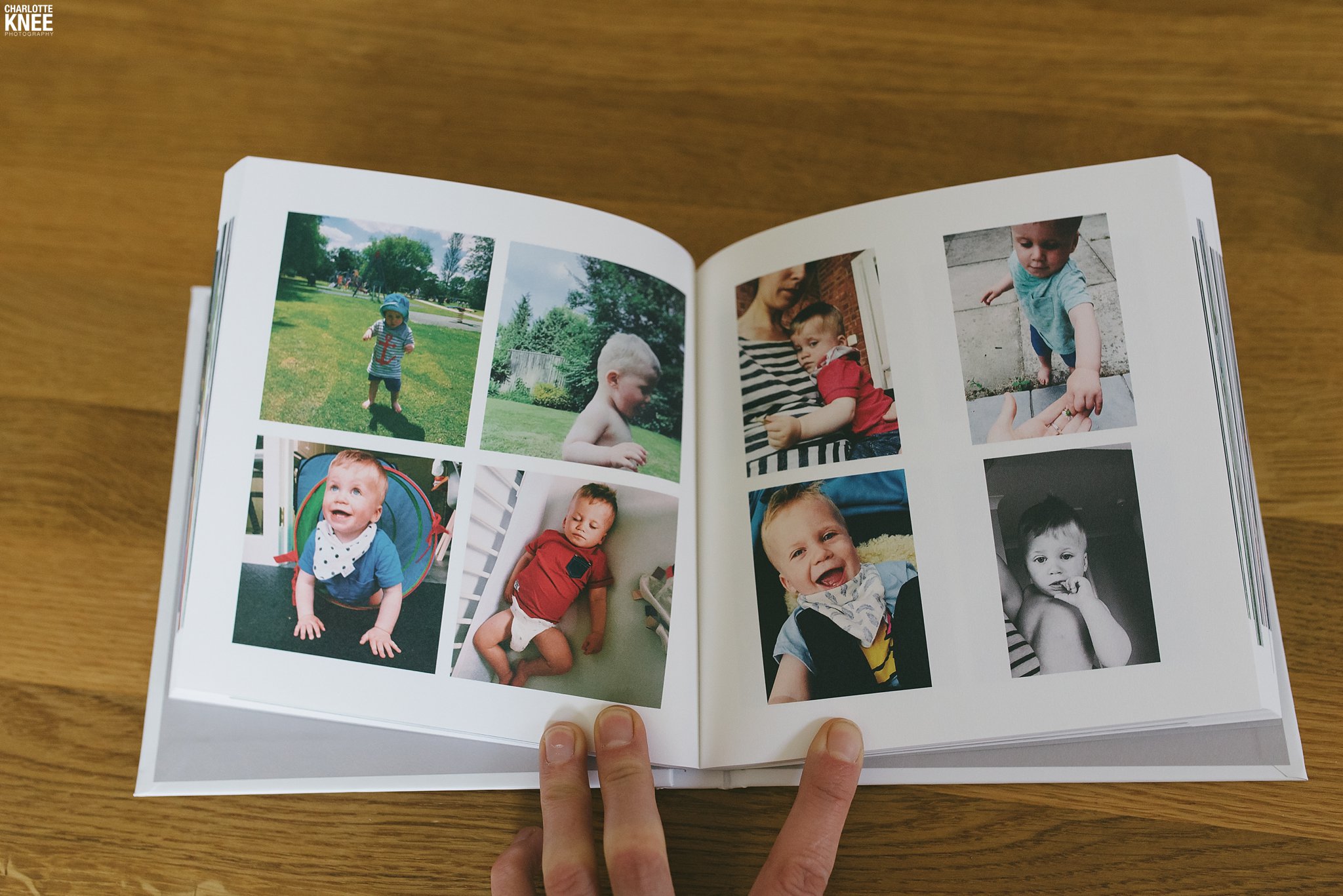 How to make a Family Photobook Photo Album copyright Charlotte Knee Photography
