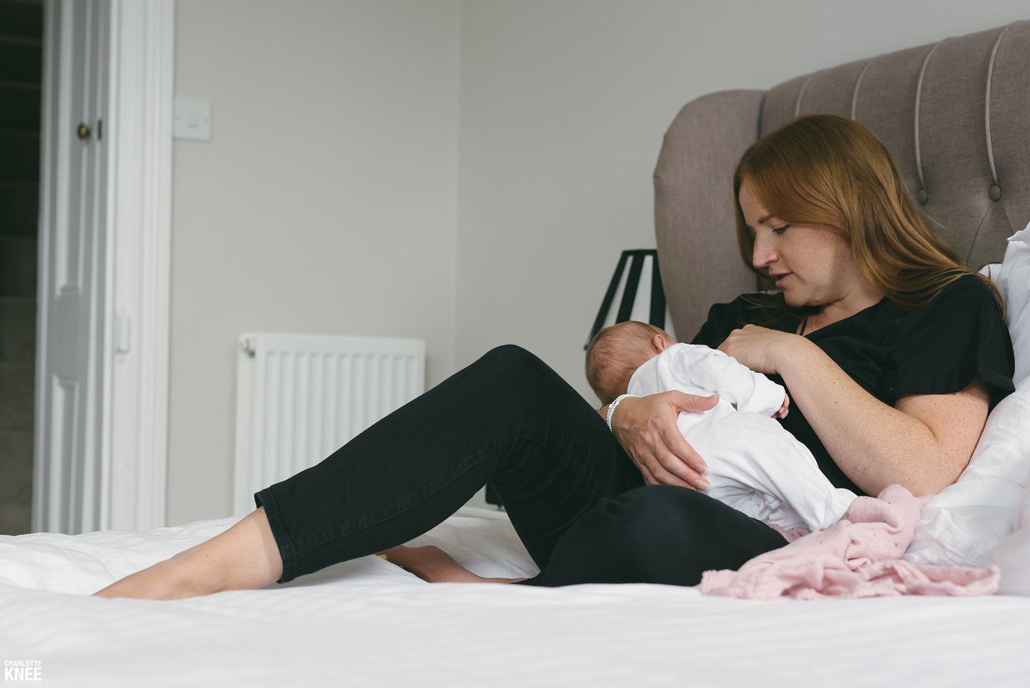Tonbridge natural at home relaxed Newborn Photographer copyright Charlotte Knee Photography_0026