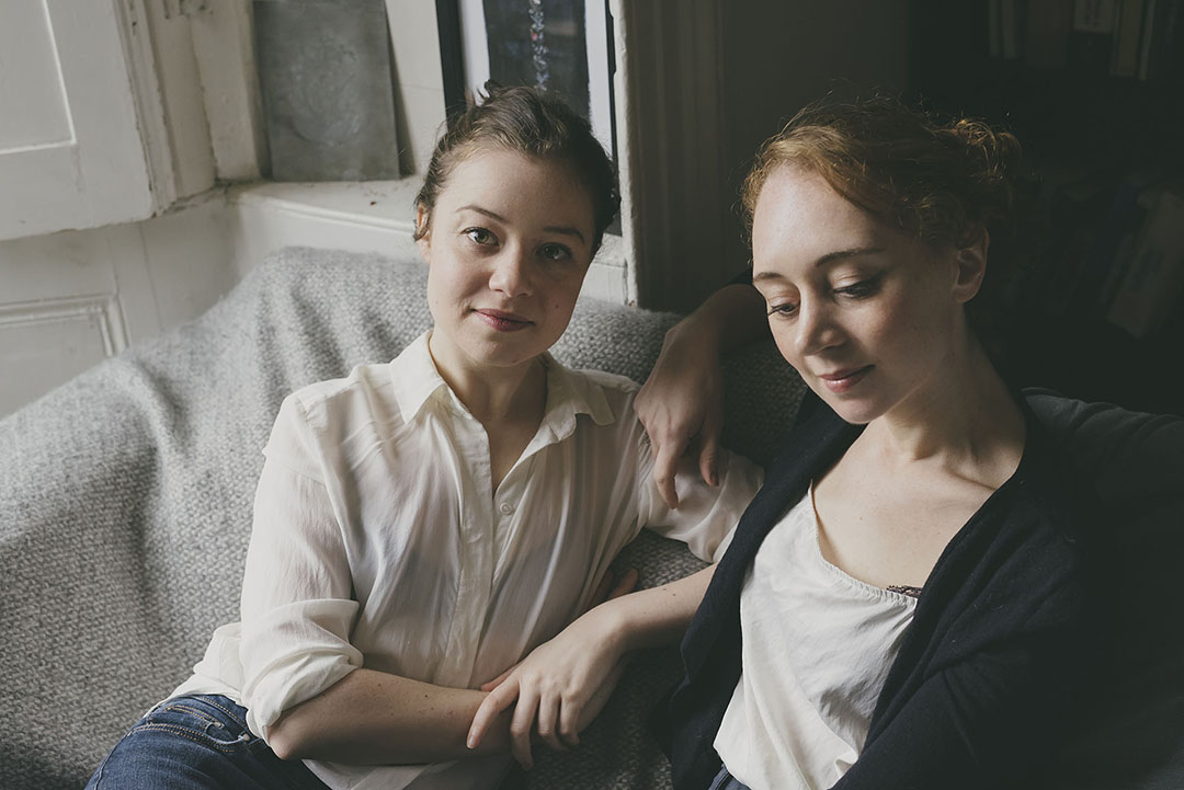 Natural author and illustrator HEADSHOTS of natalia and lauren o'hara